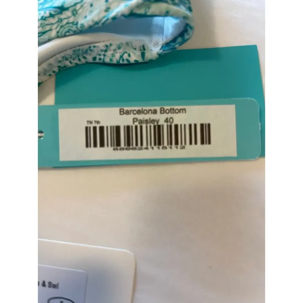 NWT: Melissa Odabash Barcelona Bottom in Paisley